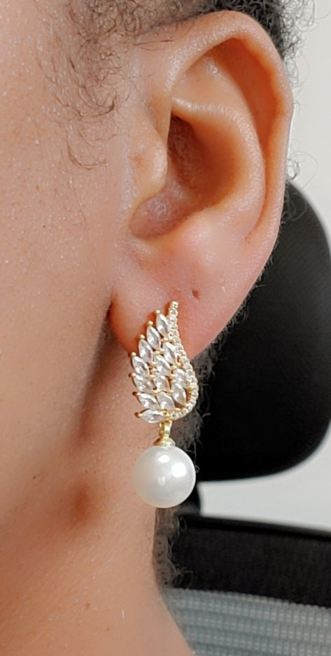 Boucle d'oreilles Ange